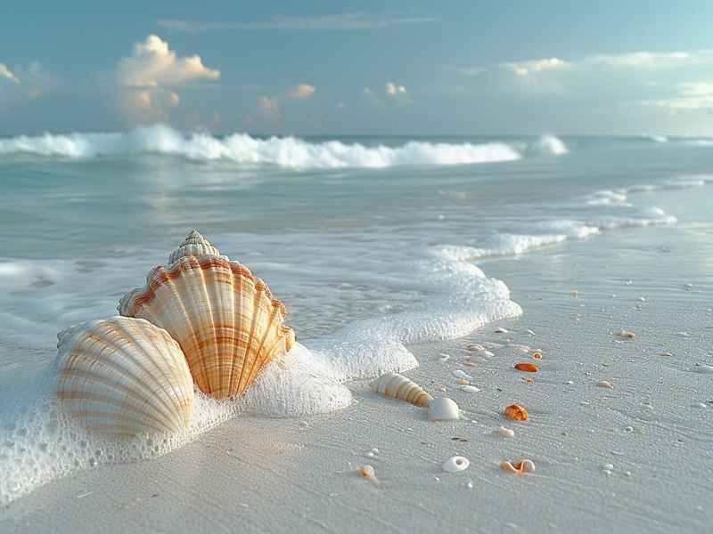 沙滩捡贝壳的故事，沙滩捡贝壳的故事简短