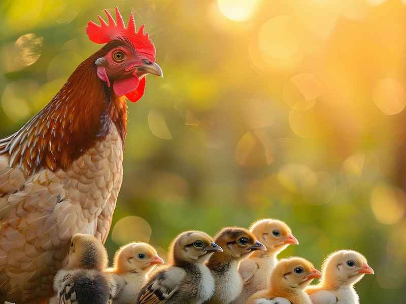 母鸡的特点故事，母鸡的特点故事视频