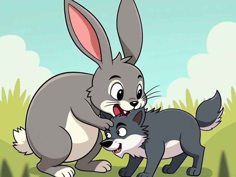 少儿故事大灰狼，少儿故事大灰狼和小白兔