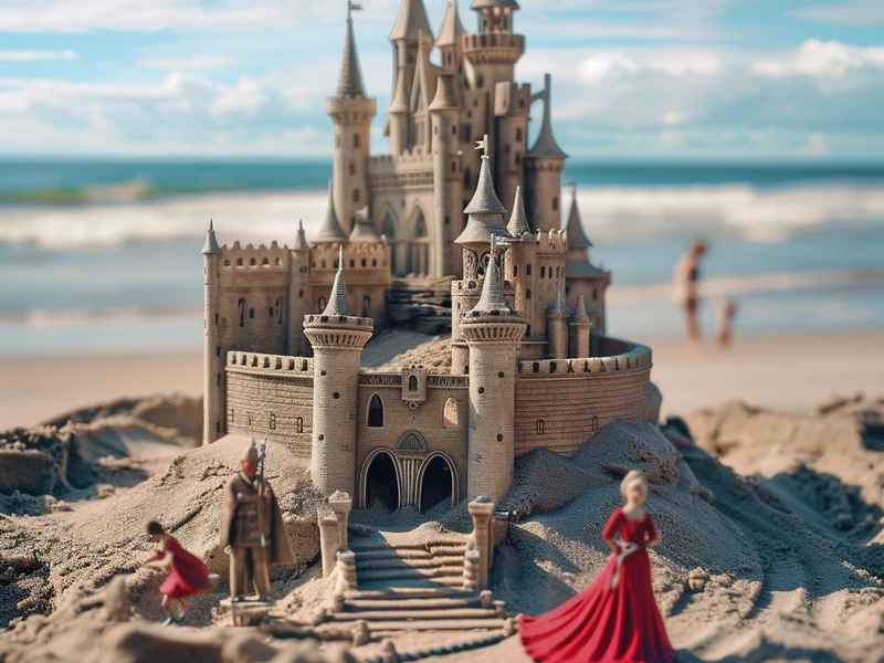 海滩上的童话写话，海滩上的童话写话怎么写