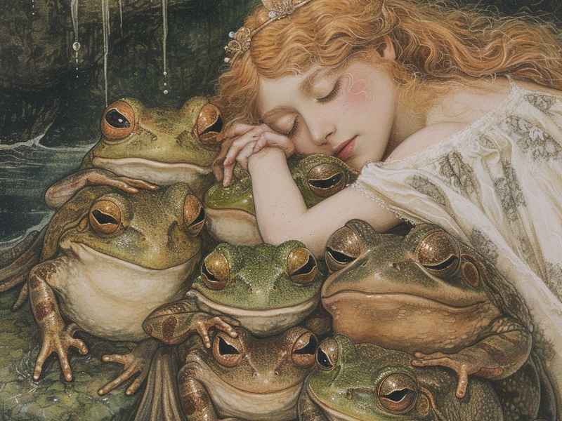 格林童话蛤蟆的故事，格林童话蛤蟆的故事读后感