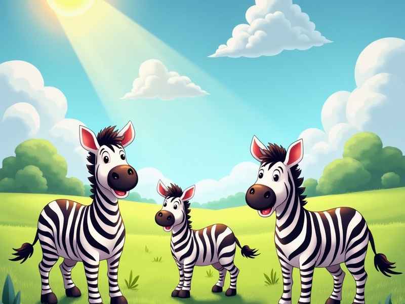 关于斑马的幼儿故事，关于斑马的幼儿故事简短