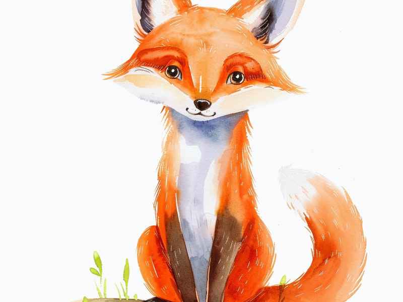 狐狸和小猪的绘本，狐狸和小猪的绘本图片