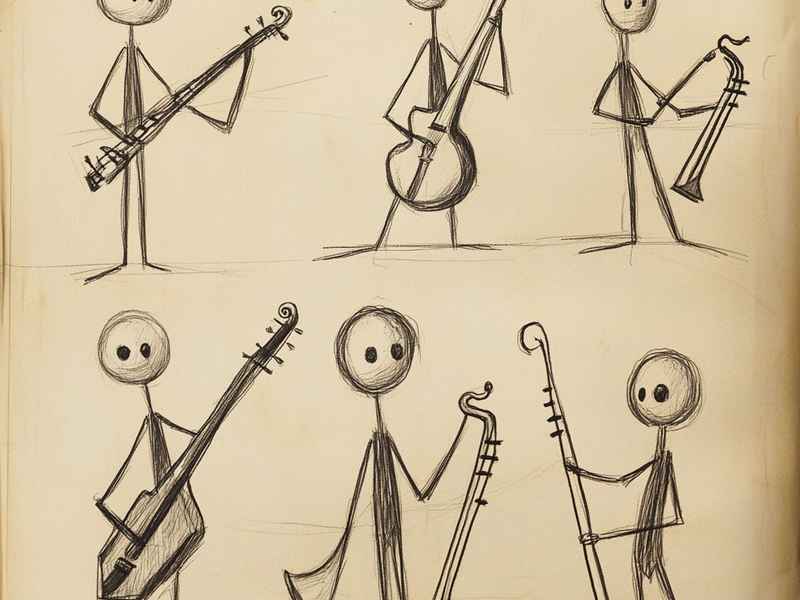 火柴人故事绘画教学、火柴人故事情节简笔画