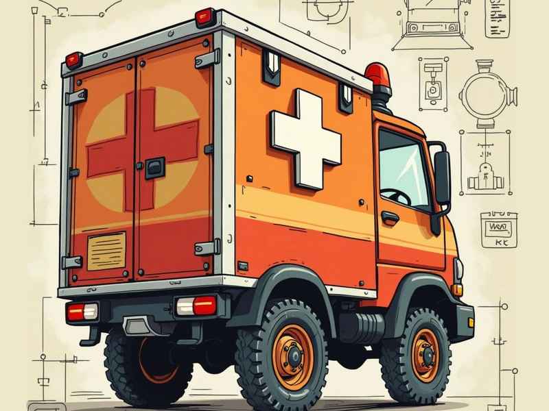 救护车儿童画 儿童画画救护车怎么画