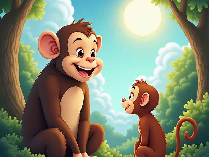 关于猴子的儿童故事视频（关于猴子的幼儿故事）