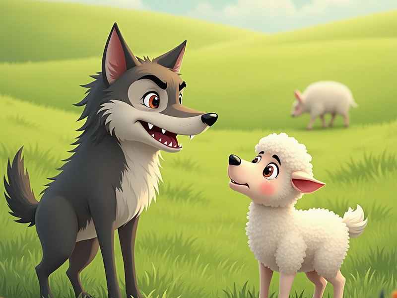 狼和小羊儿童故事 狼和小羊幼儿故事