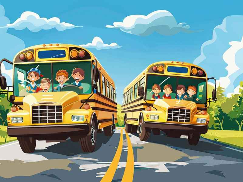关于校车的儿童故事，校车的故事幼儿故事文字