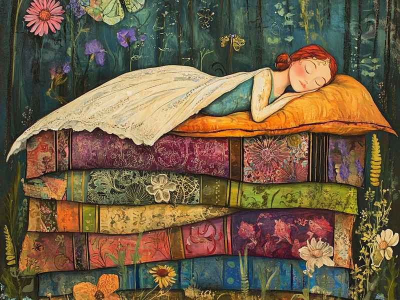 故事豌豆公主的故事，豌豆公主的故事原版