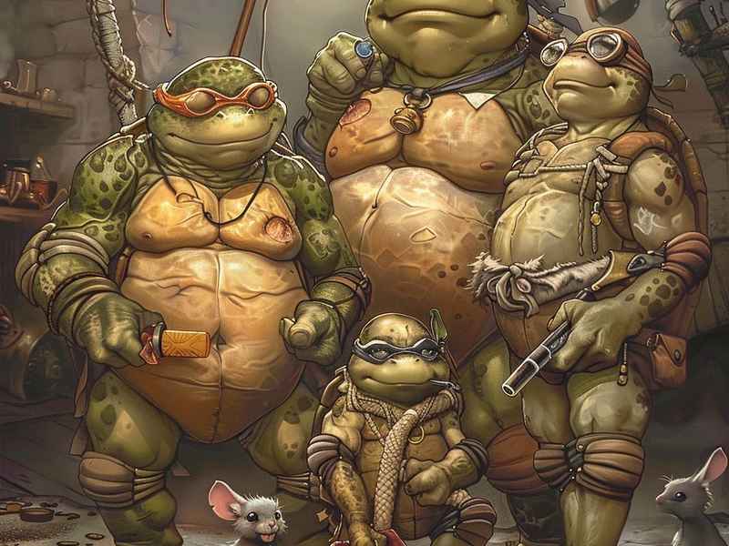 忍者神龟故事集（忍者神龟故事在线收听）