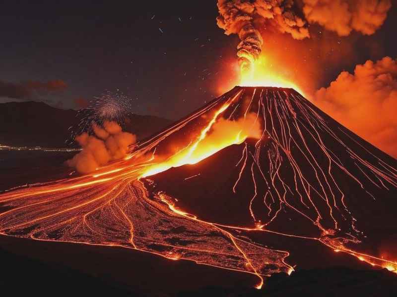 火山爆发的故事50字 - 火山爆发的故事50字作文