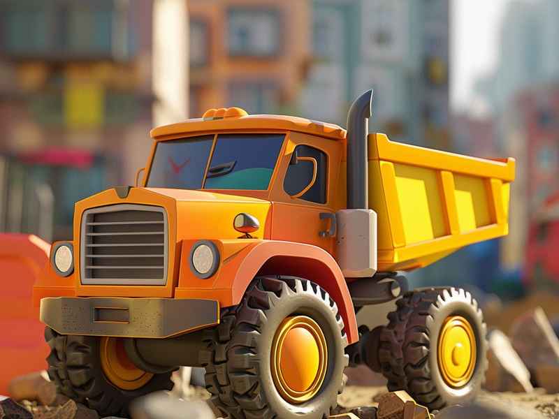 工程车儿童图片 工程车图片 儿童