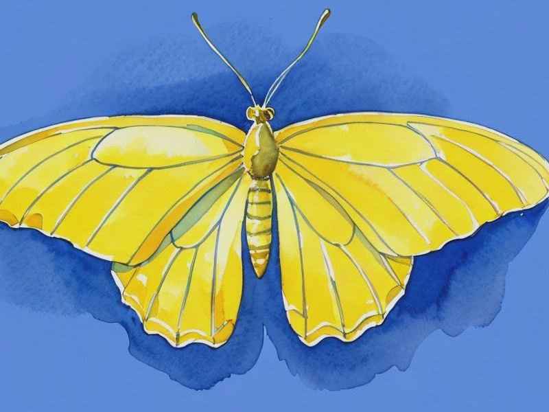 关于蝴蝶的儿童绘本故事，有关蝴蝶的绘本故事和图片