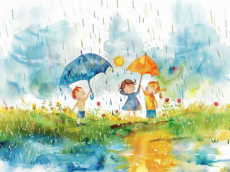 奇妙的雨伞绘本教案、奇妙的雨伞绘本教案中班