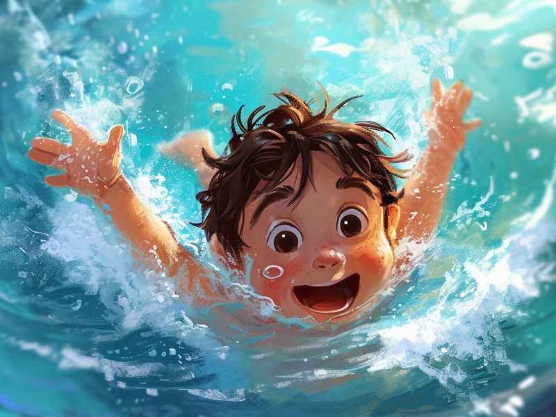 猴子学游泳故事；猴子学游泳的故事