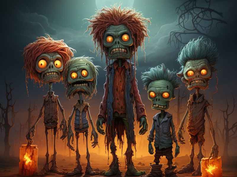 僵尸儿童视频、幼儿僵尸视频