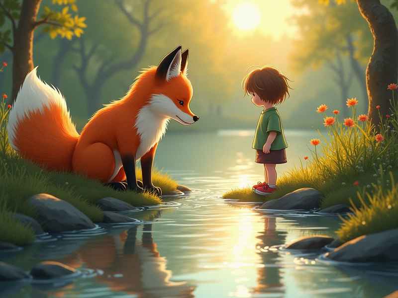 关于狐狸儿童的故事简短（关于狐狸的小故事简短）