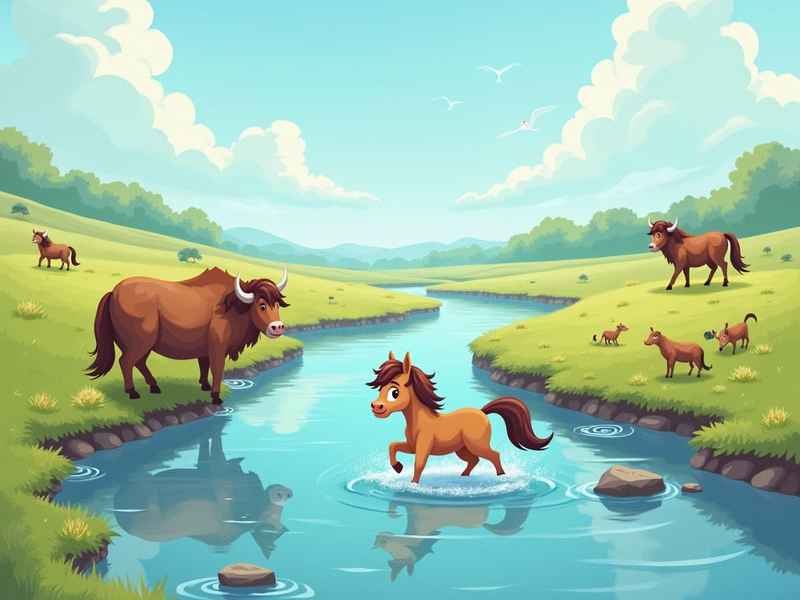 故事大全 小马过河 故事大全 小马过河图片