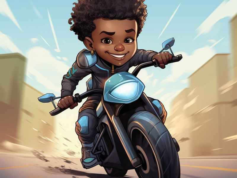 摩托车幼儿视频 - 幼儿骑摩托车的视频