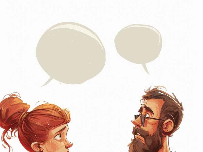 两个人对话小故事（两个人对话小故事100字左右）