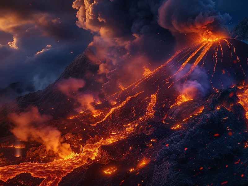 火山的睡前故事；关于火山的睡前故事