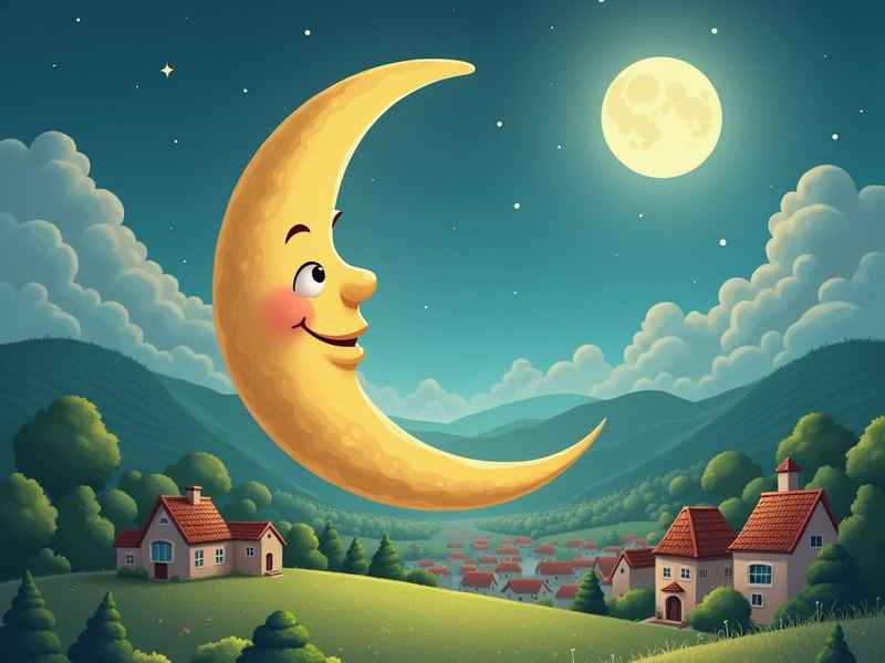 儿童月亮传说故事 月亮的传说故事大全