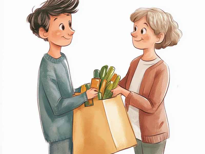 妈妈送年货的故事（妈妈送年货的故事50字）