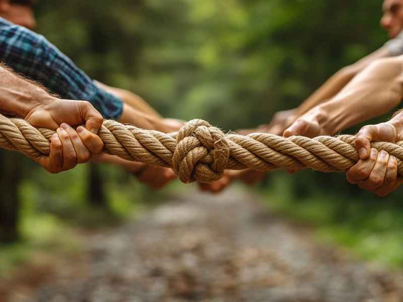 关于拔河的照片图片 关于拔河的照片图片大全