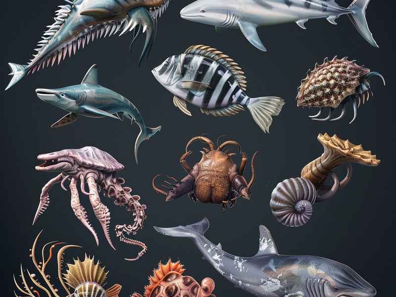 海洋生物，海洋生物名称大全 名字