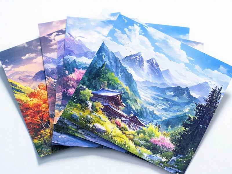 简笔漫画故事；简笔漫画故事一幅四图