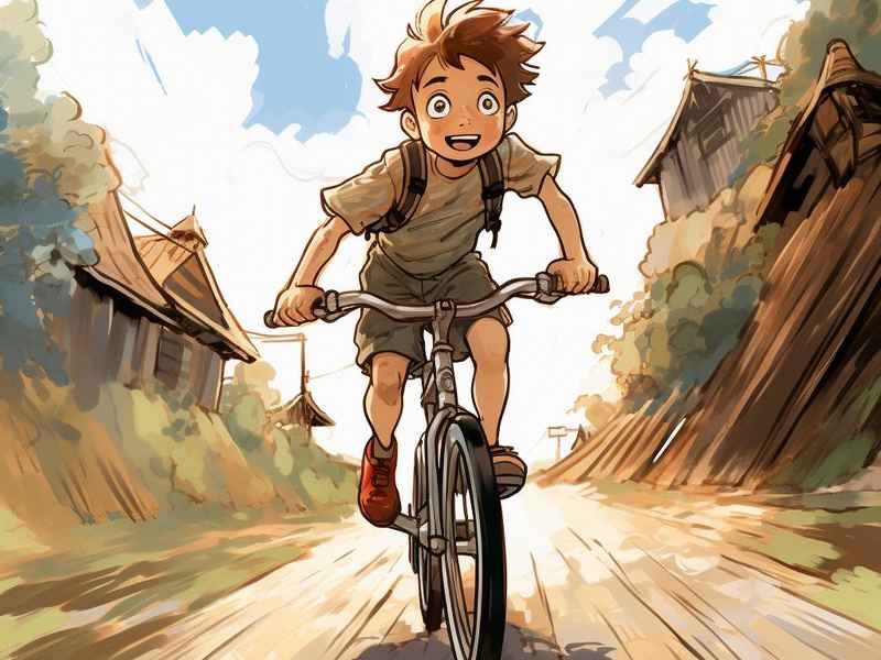 儿童自行车故事大全；自行车小故事中文版动画片