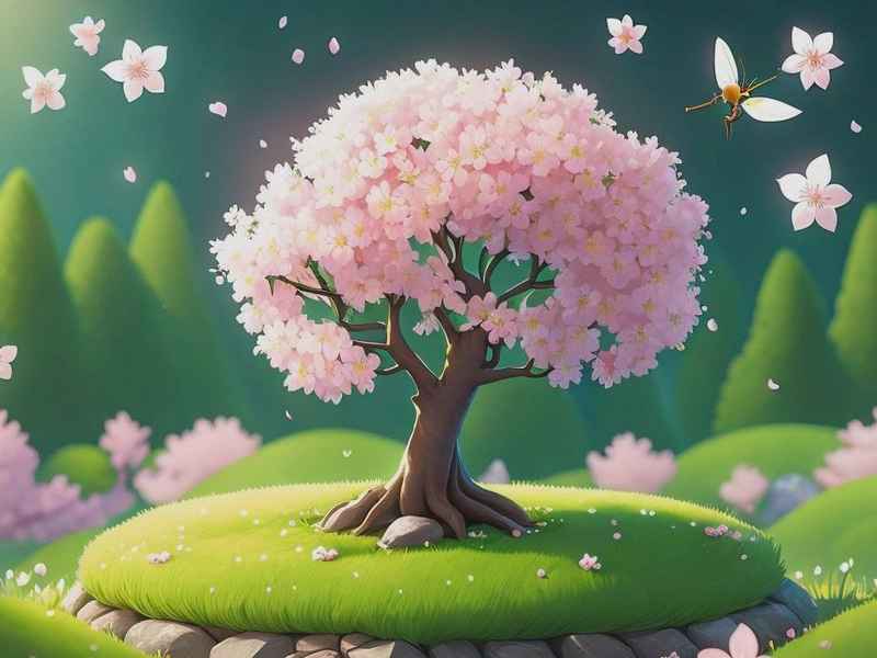 会开花的树儿童故事、会开花的树的故事