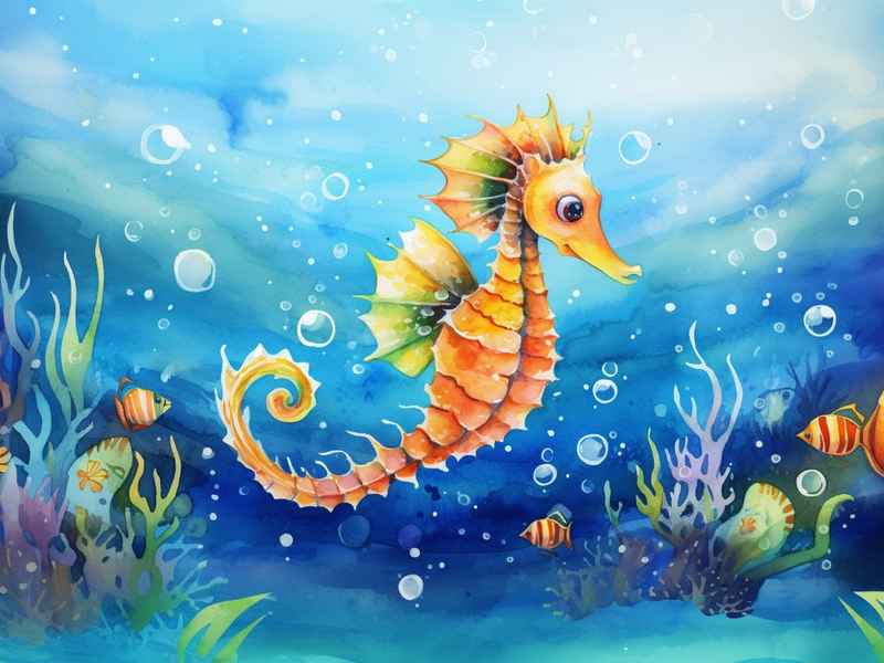 海马儿童睡前故事 海马的睡前故事