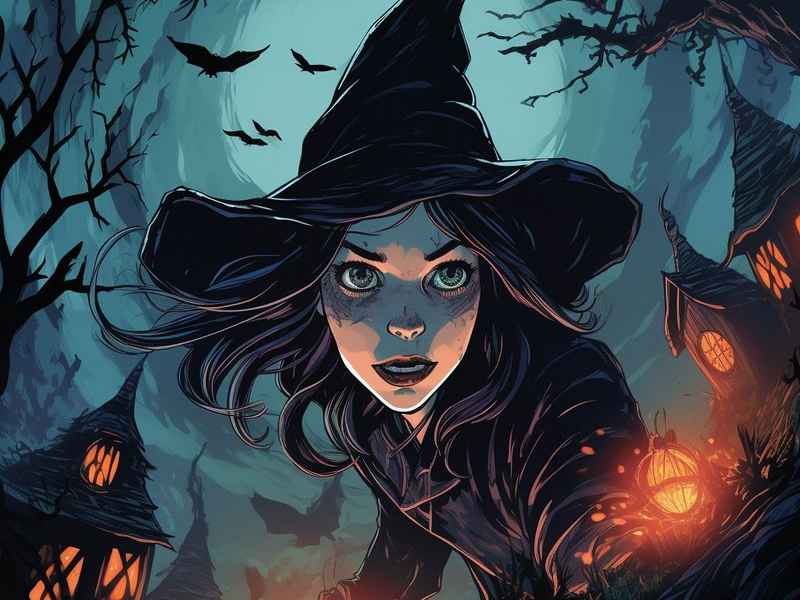 女巫吸血鬼儿童睡前故事、女巫和吸血鬼的二三事