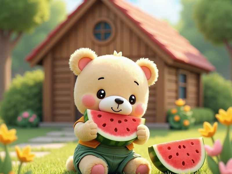 懒熊买西瓜儿童睡前故事 儿童睡前故事懒熊买西瓜