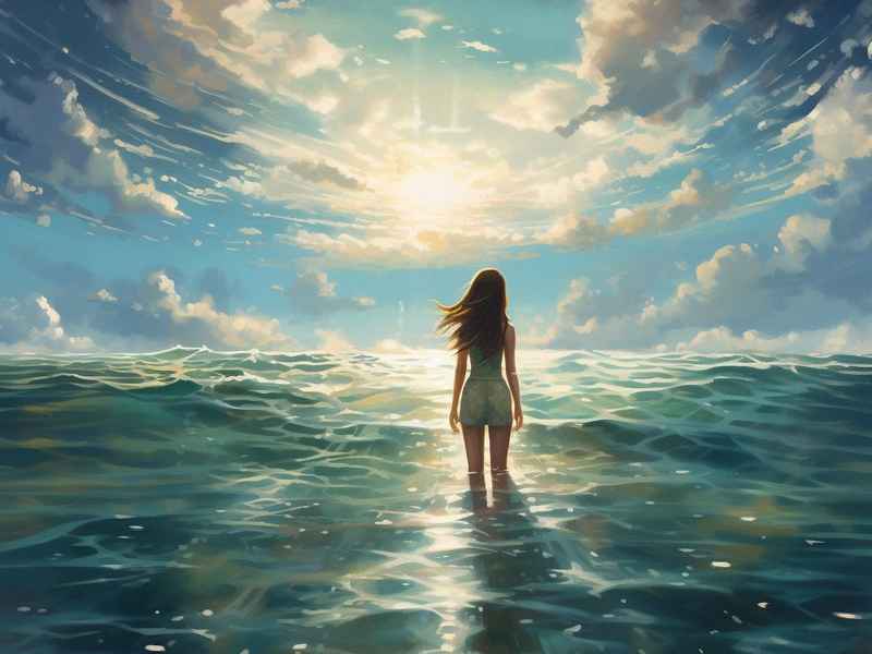 海的女儿故事简短英语；海的女儿故事简短英语50字