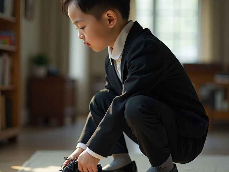 黑色儿童丝袜；黑色儿童袜子