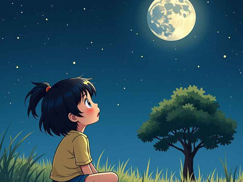 孩子捞月的故事、子捞月亮的故事