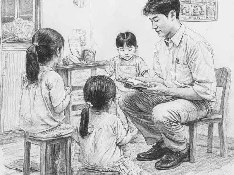 红色家风故事简笔画 红色家风故事简笔画图片