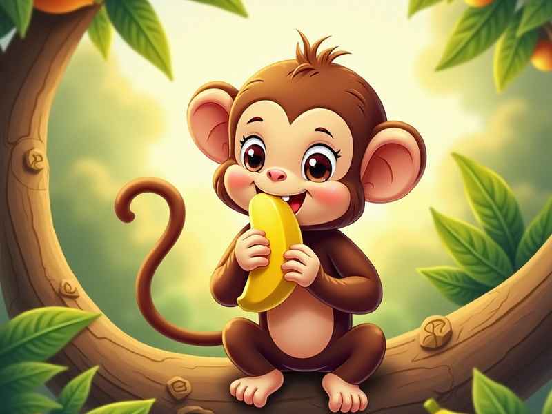 猴子捞月儿童故事比赛，幼儿故事猴子捞月精简版