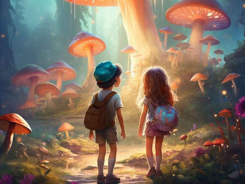 两个小蘑菇故事、两个小蘑菇故事梗概
