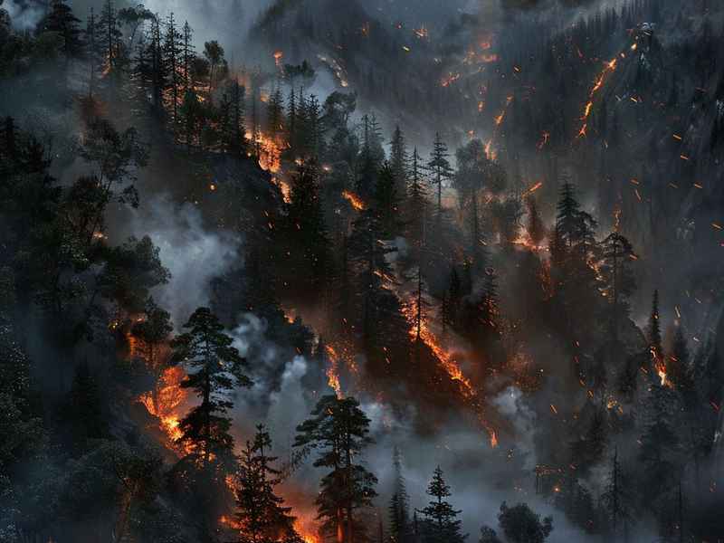 森林火灾故事简短介绍，森林火灾故事简短介绍50字