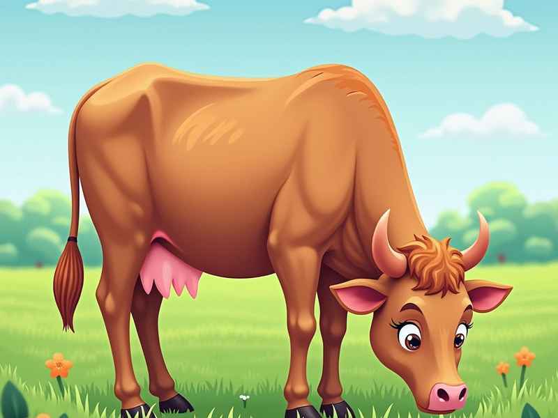 牛的视频儿童早教故事，牛的故事大全视频