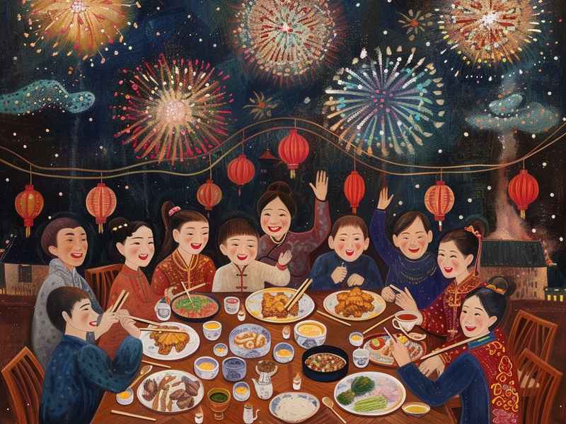 关于过年的传说（关于过年的传说一百字）