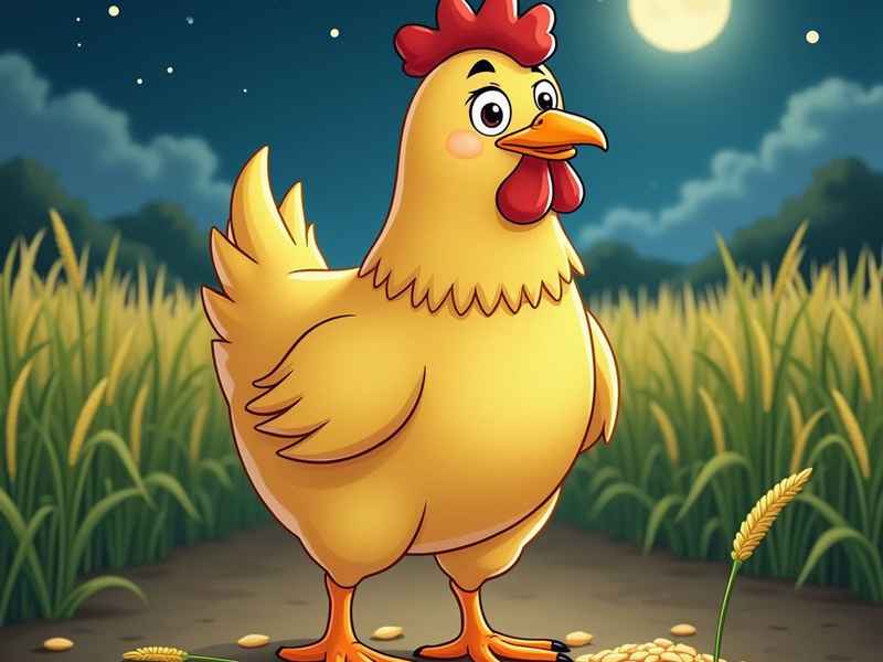 母鸡儿童睡前故事、小母鸡睡前故事