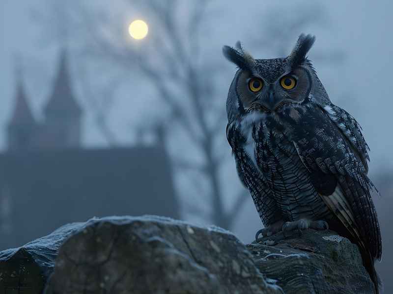 关于猫头鹰的古诗（关于猫头鹰的古诗词）