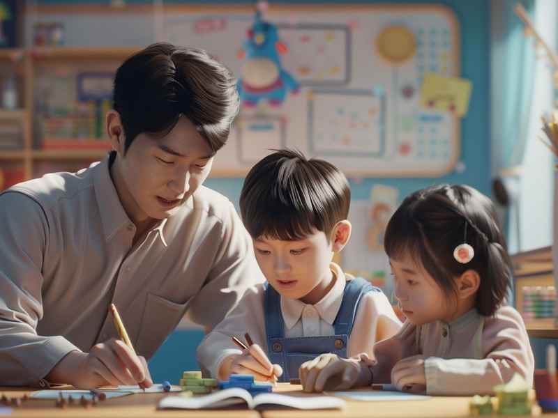 孩子补习经典视频，家长给孩子补课视频