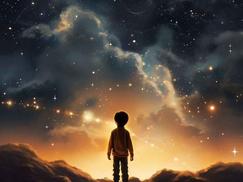 关于星星的儿童讲解睡前故事 - 关于星星的睡前小故事