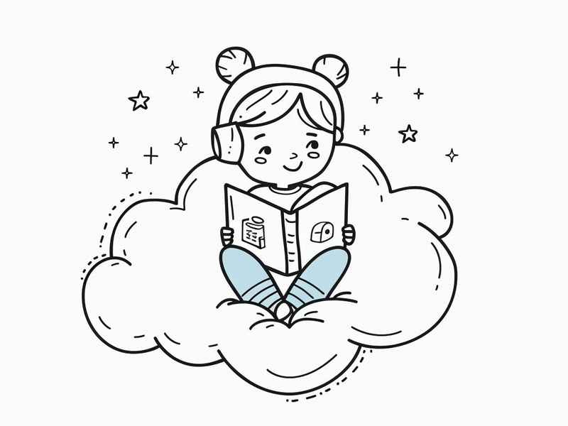 儿童阅读画报图片 儿童阅读画报图片 简笔画