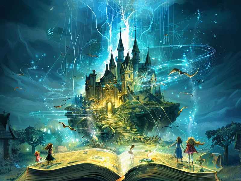 关于魔法的故事内容（关于魔法的故事内容怎么写）